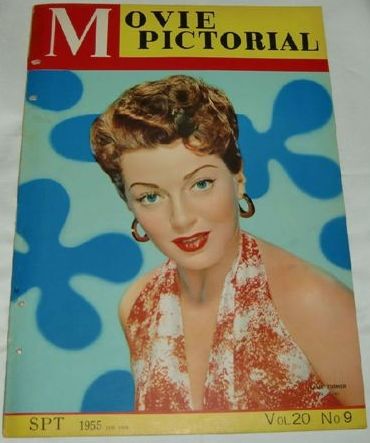 MOVIE PICTORIAL (JP) magazine side cover  Vol 20 # 9 September 1955