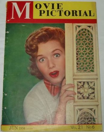 MOVIE PICTORIAL (JP) magazine side cover  Vol 21 # 6 June 1956