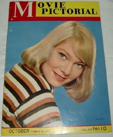 MOVIE PICTORIAL (JP) magazine side cover  Vol 25 # 10 October 1960