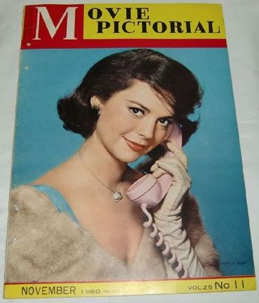 MOVIE PICTORIAL (JP) magazine side cover  Vol 25 # 11 November 1960
