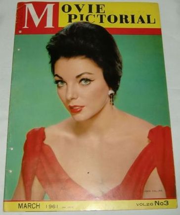 MOVIE PICTORIAL (JP) magazine side cover  Vol 26 # 3 March 1961
