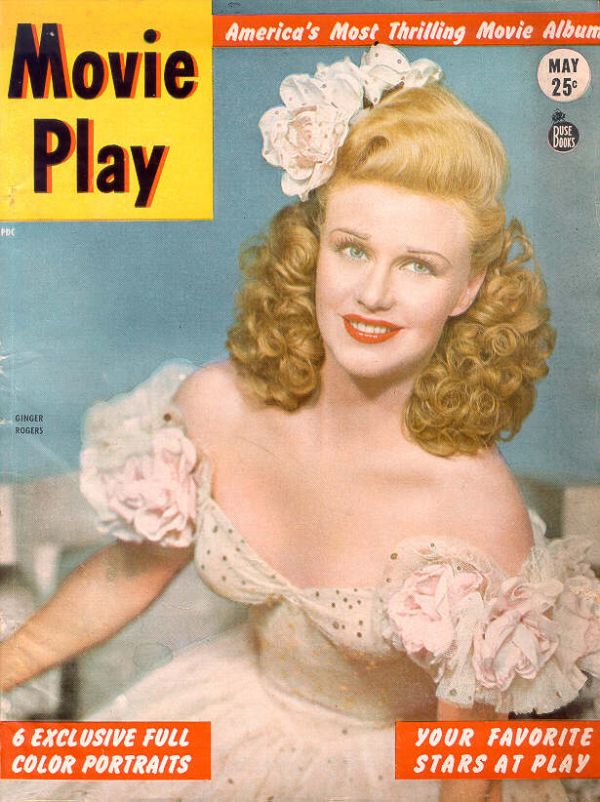 MOVIE PLAY magazine side cover  Vol 1 # 3 May 1946