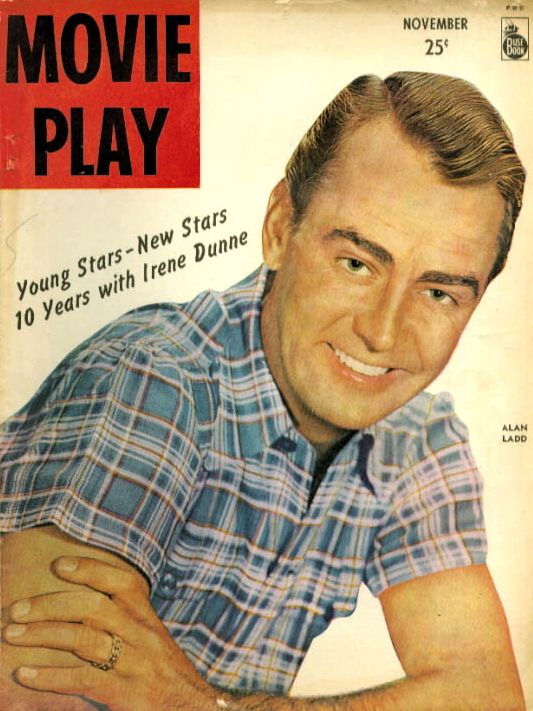 MOVIE PLAY magazine side cover  Vol 3 # 4 November 1948