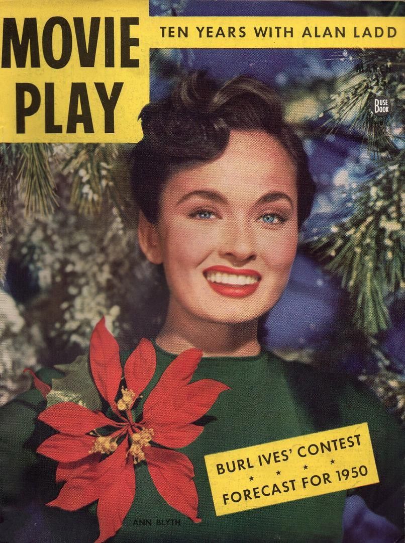 MOVIE PLAY magazine side cover  Vol 4 # 6 March 1950
