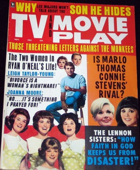 TV AND MOVIE PLAY magazine side cover  Vol 2 # 1 November 1967