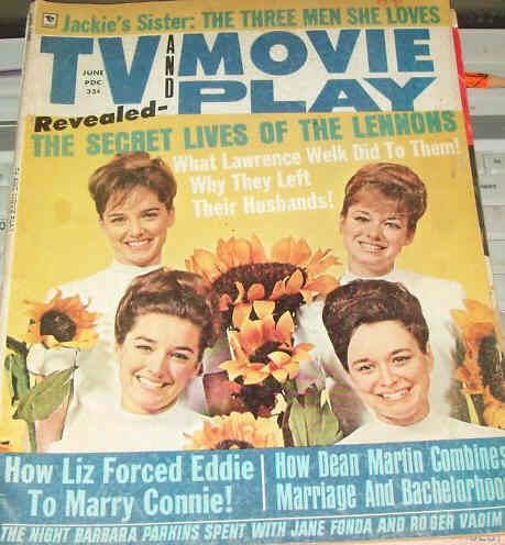 TV AND MOVIE PLAY magazine side cover  Vol 2 # 8 June 1968