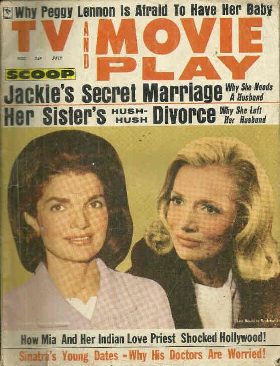 TV AND MOVIE PLAY magazine side cover  Vol 2 # 9 July 1968