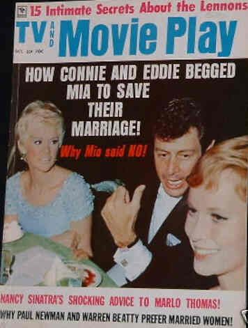 TV AND MOVIE PLAY magazine side cover  Vol 2 # 12 October 1968