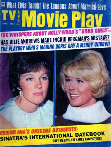 TV AND MOVIE PLAY magazine side cover  Vol 3 # 6 April 1969