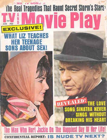 TV AND MOVIE PLAY magazine side cover  Vol 3 # 10 August 1969