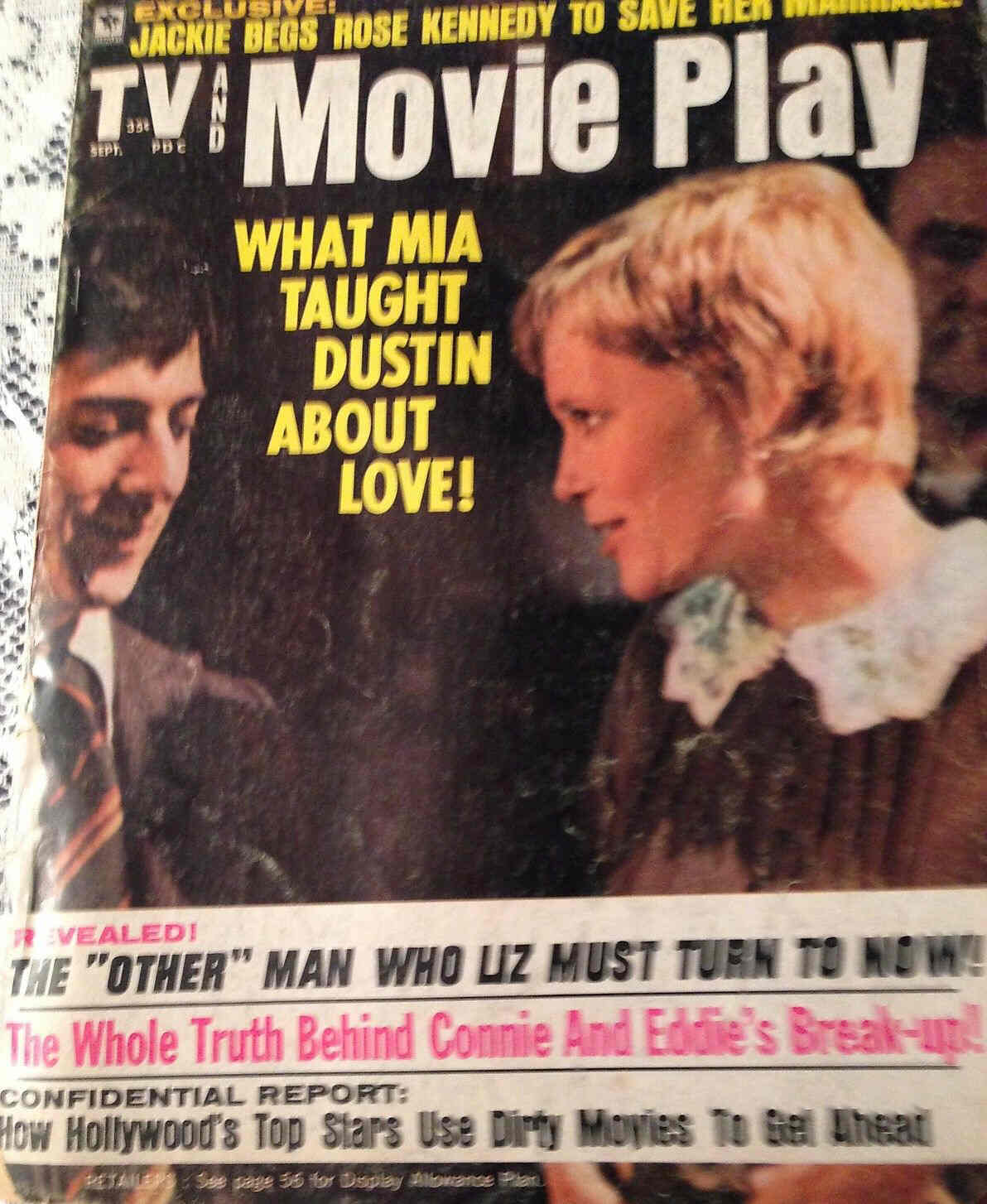 TV AND MOVIE PLAY magazine side cover  Vol 3 # 11 September 1969