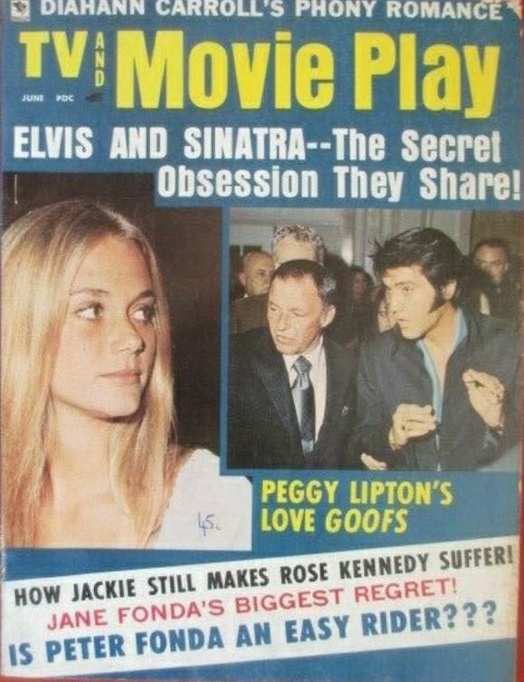 TV AND MOVIE PLAY magazine side cover  Vol 4 # 8 June 1970