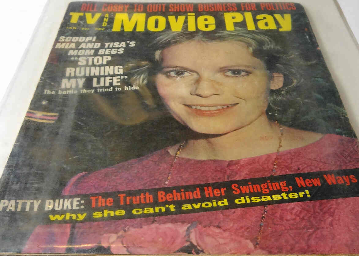 TV AND MOVIE PLAY magazine side cover  Vol 4 # 3 January 1971