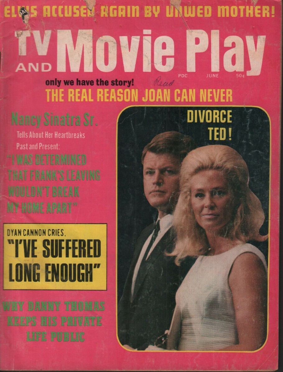 TV AND MOVIE PLAY magazine side cover June 1971