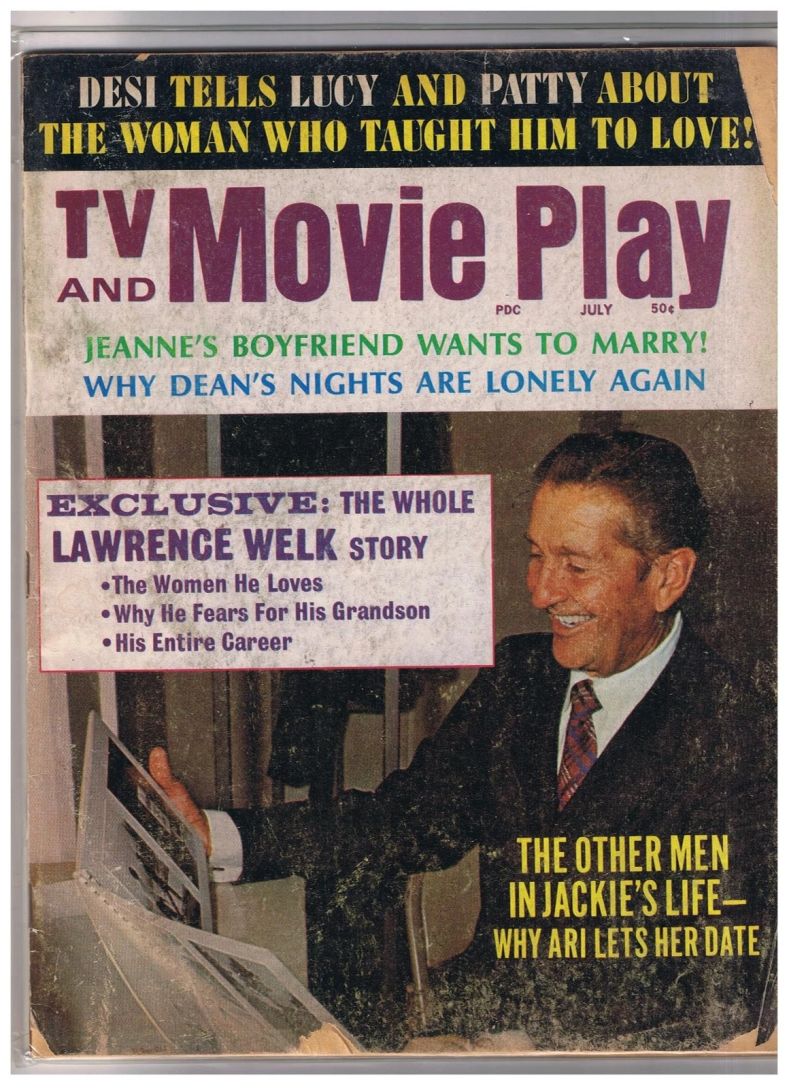 TV AND MOVIE PLAY magazine side cover July 1971