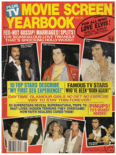 MOVIE SCREEN YEARBOOK magazine side cover Issue 28  1978