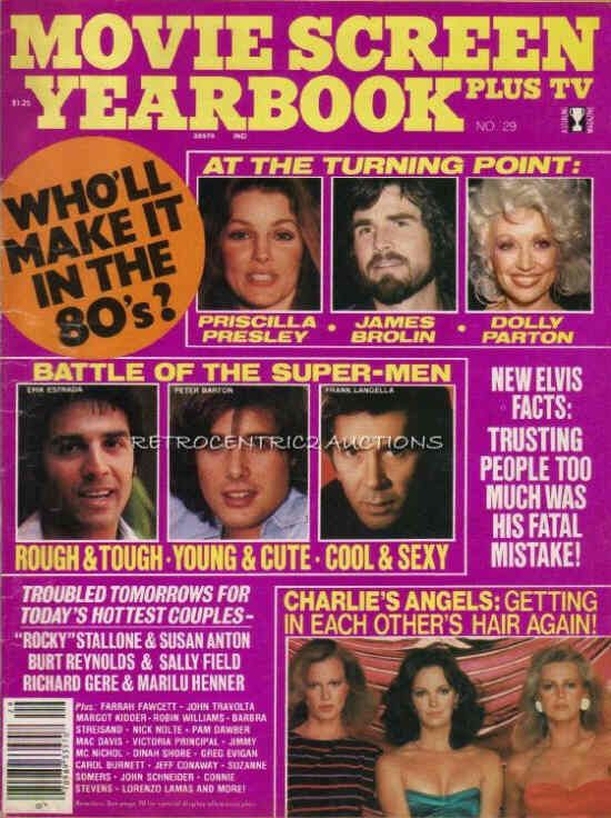 MOVIE SCREEN YEARBOOK magazine side cover Issue 29  1979