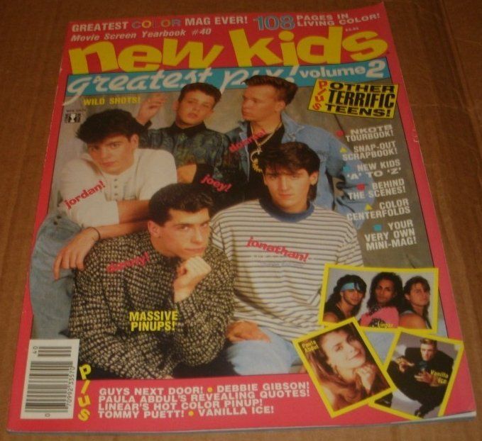 MOVIE SCREEN YEARBOOK magazine side cover Issue 40  1991