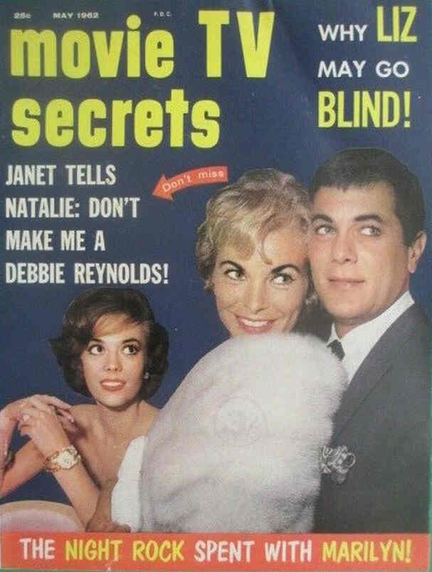 MOVIE SECRETS magazine side cover May 1962