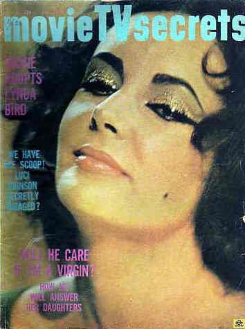 MOVIE SECRETS magazine side cover January 1965