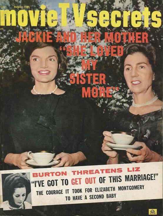 MOVIE SECRETS magazine side cover August 1965