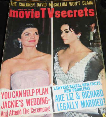 MOVIE SECRETS magazine side cover March 1966