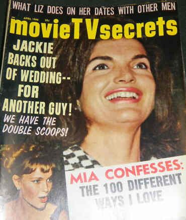 MOVIE SECRETS magazine side cover April 1966
