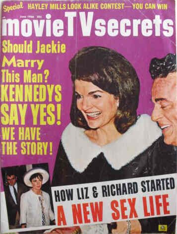 MOVIE SECRETS magazine side cover June 1966
