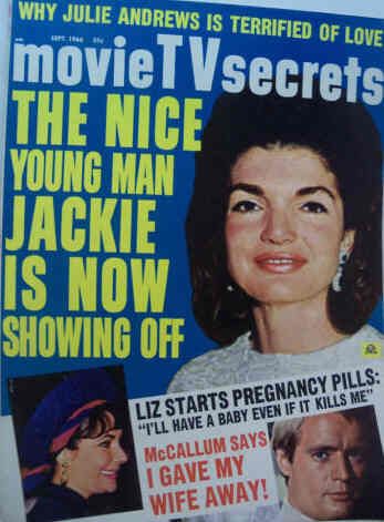 MOVIE SECRETS magazine side cover September 1966