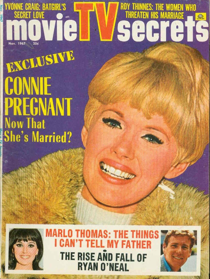 MOVIE SECRETS magazine side cover November 1967