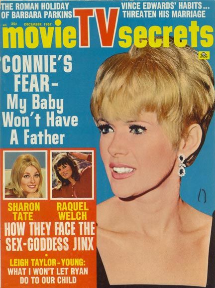 MOVIE SECRETS magazine side cover December 1967