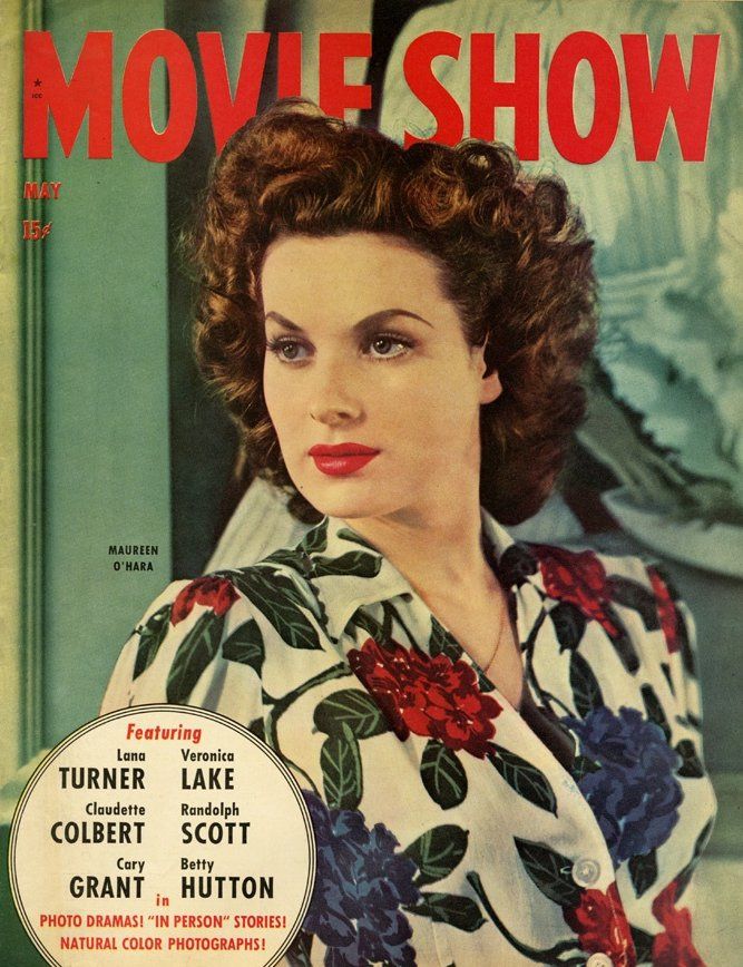 MOVIE SHOW magazine side cover  Vol 1 # 9 May 1943