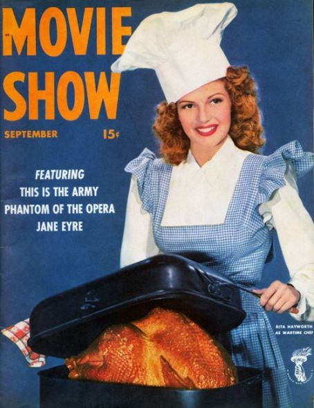 MOVIE SHOW magazine side cover  Vol 2 # 1 September 1943