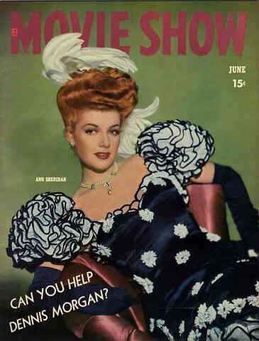 MOVIE SHOW magazine side cover  Vol 2 # 10 June 1944