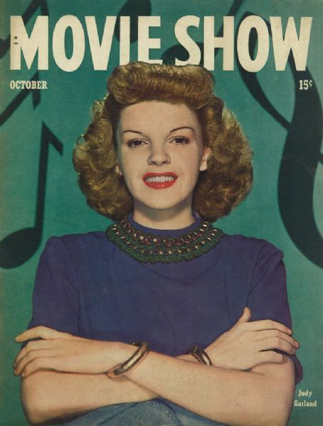 MOVIE SHOW magazine side cover  Vol 3 # 2 October 1944