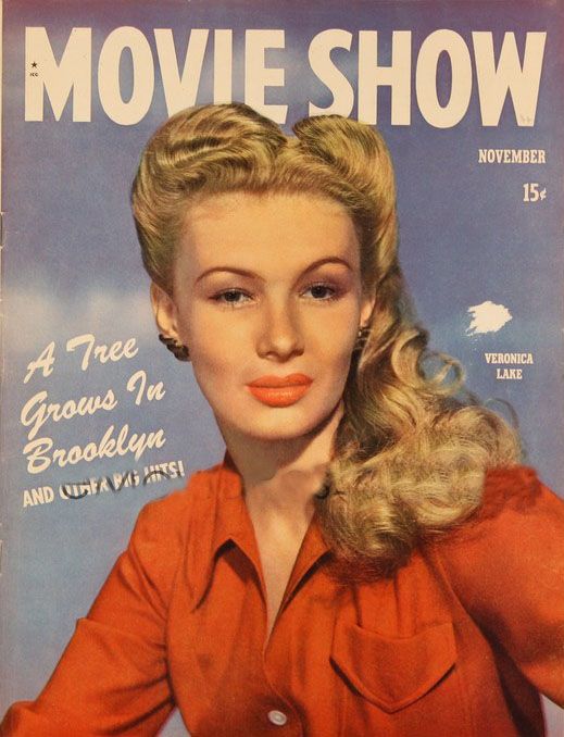 MOVIE SHOW magazine side cover  Vol 3 # 3 November 1944