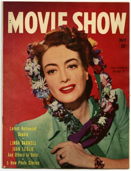 MOVIE SHOW magazine side cover  Vol 3 # 9 May 1945