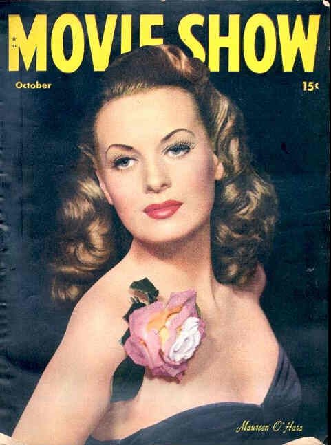 MOVIE SHOW magazine side cover  Vol 4 # 2 October 1945