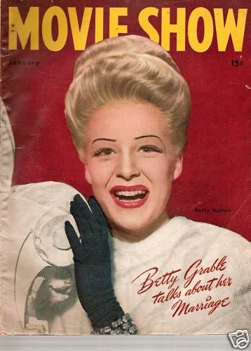 MOVIE SHOW magazine side cover  Vol 4 # 5 January 1946