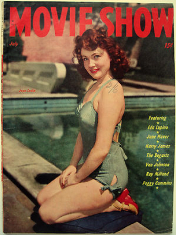 MOVIE SHOW magazine side cover  Vol 4 # 11 July 1946