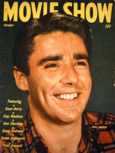 MOVIE SHOW magazine side cover  Vol 5 # 2 October 1946