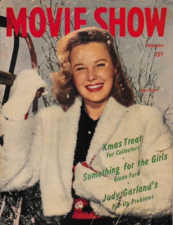 MOVIE SHOW magazine side cover  Vol 5 # 4 December 1946