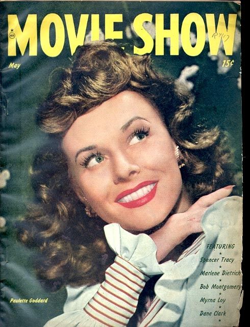 MOVIE SHOW magazine side cover  Vol 5 # 9 May 1947