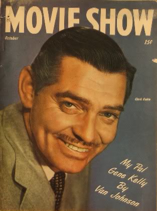 MOVIE SHOW magazine side cover  Vol 6 # 2 October 1947
