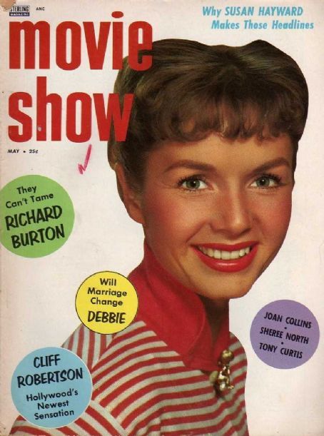 MOVIE SHOW magazine side cover  Vol 2 # 5 May 1956