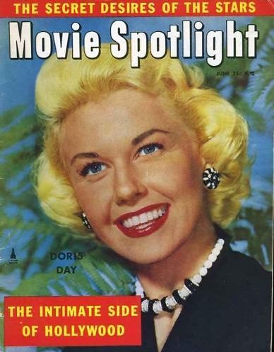MOVIE SPOTLIGHT magazine side cover June 1953