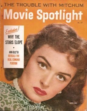 MOVIE SPOTLIGHT magazine side cover  Vol 5 # 6 December 1954