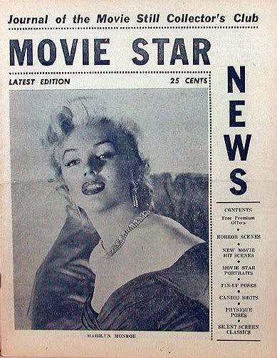 MOVIE STAR NEWS magazine side cover  