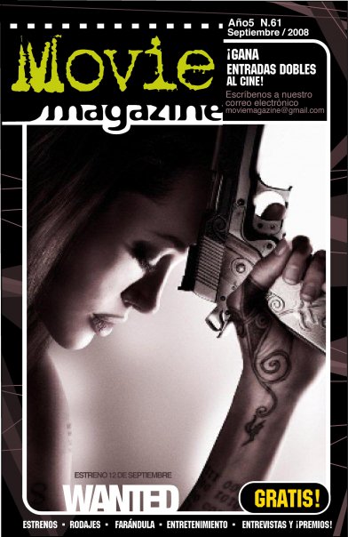 MOVIE (Sv) magazine side cover Issue 61 September 2008