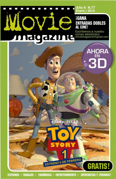 MOVIE (Sv) magazine side cover Issue 77 January 2010